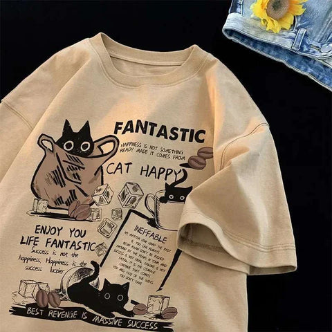 Women T Shirt Pullover Oversize Korean version - Edsel Rosa LLC