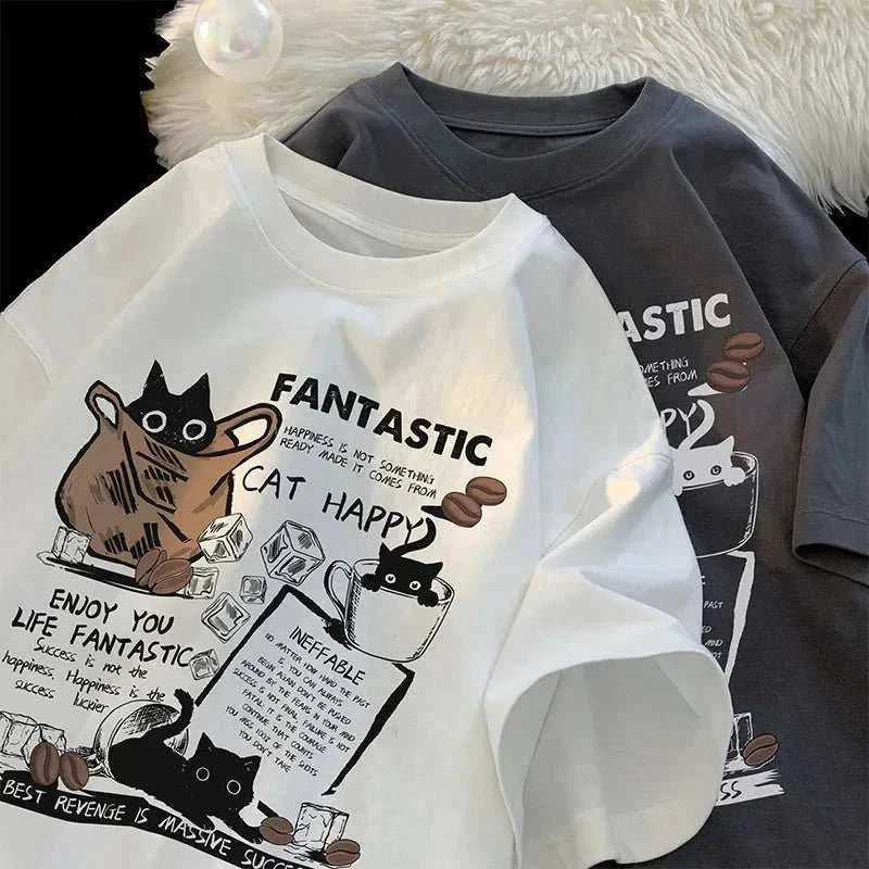 Women T Shirt Pullover Oversize Korean version - Edsel Rosa LLC