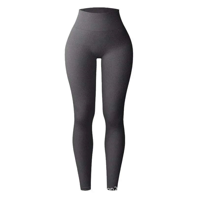 Thread Knited Leggings Women Seamless Slim Tights Gym Training Pants - Edsel Rosa LLC