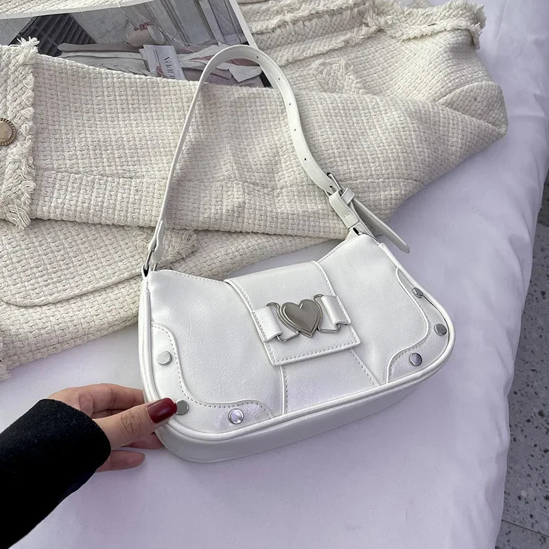 Trendy Bow Shoulder Bag Handbag Casual Underarm Bag - Edsel Rosa LLC