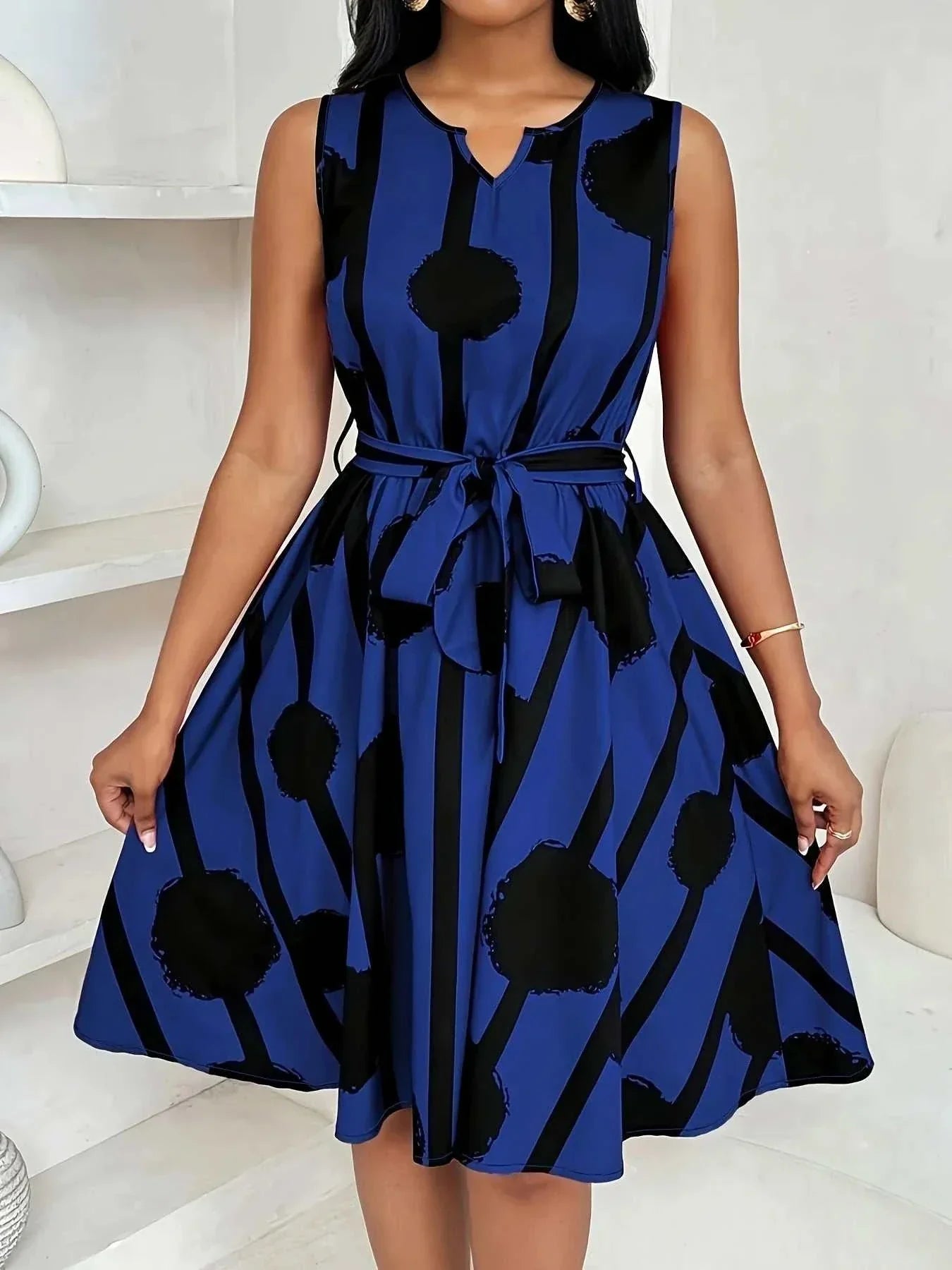 Women plus size comfortable casual dress for everyday wear